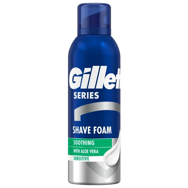 Gillette Series Soothing 200 Ml Tıraş Köpüğü - Görsel 8