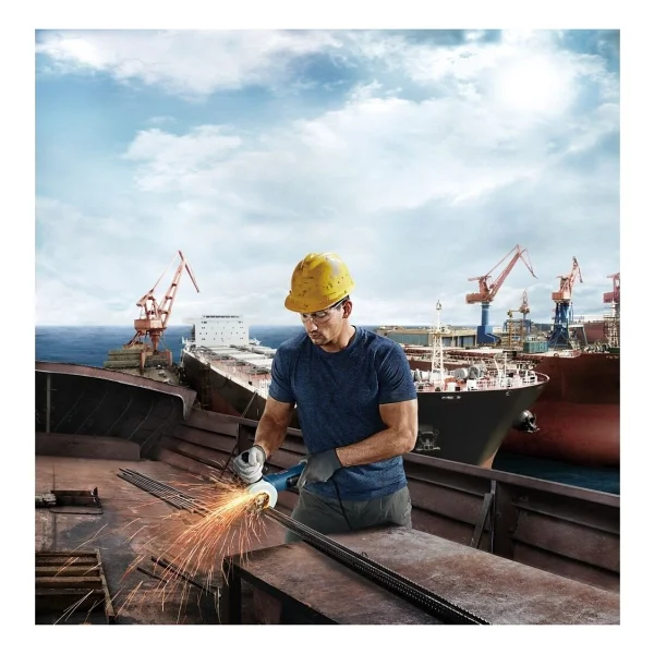 Bosch GWX 9-115 X-Lock 900 W Avuç Taşlama Makinesi - Görsel 3