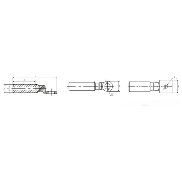 Gwest Skp-Bm 150-12 Bimetal (Al-Cu) Kablo Pabucu - Görsel 4
