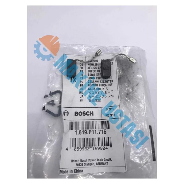 Bosch Gws 9-115/ Gws 750/ Gna 75-16 Kömür Fırça Seti - Görsel 2