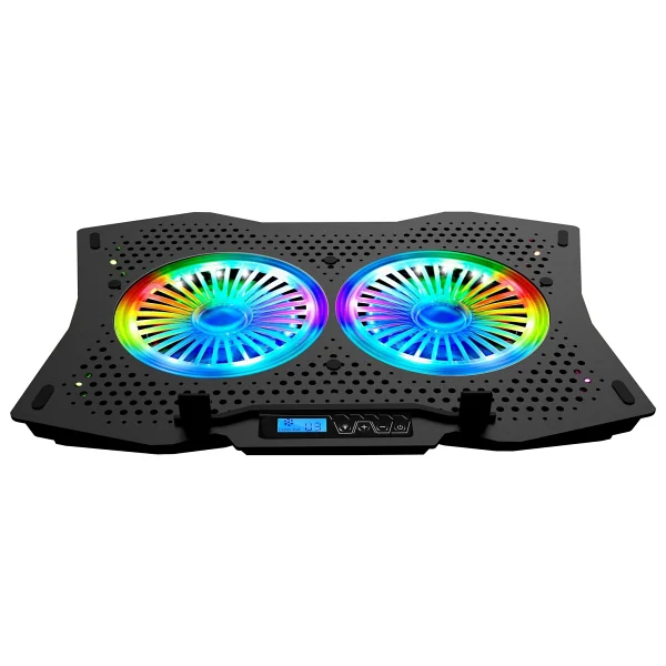 Rampage Ad-Rc9 Tornado 2 Fanlı 10"-18" Laptop Soğutucu - Görsel 2