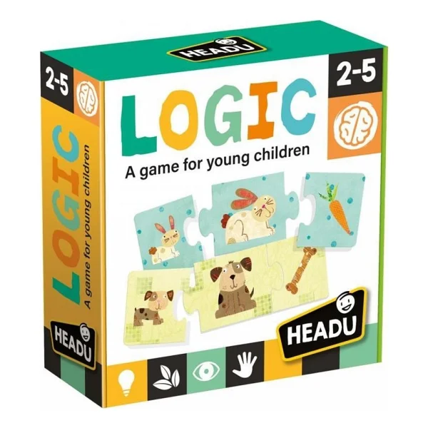 Headu Logic 3 Parçalı Hayvan Yapbozu 20751 - Görsel 4