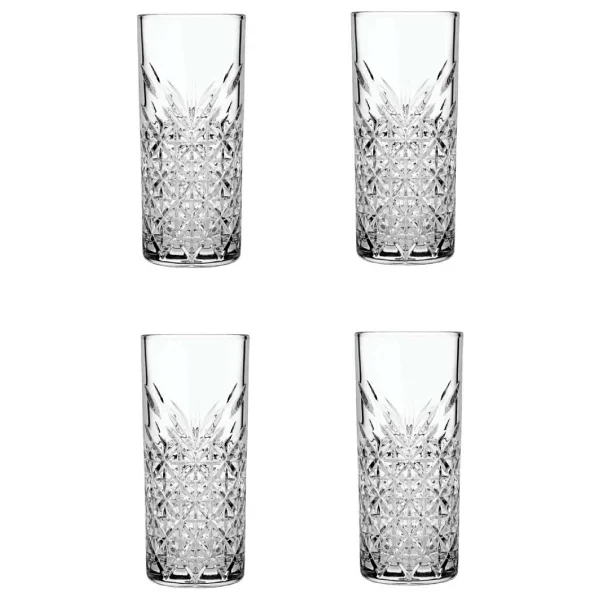 Paşabahçe Timeless 4'lü Rakı Bardağı Cam Desensiz 180cc 4 Parçalı Şeffaf Set - Görsel 7