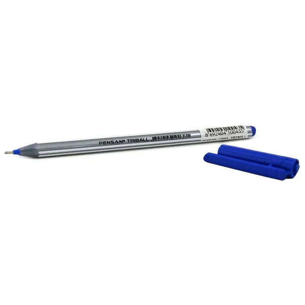 Pensan 1003 Triball 60'lı Stand Mavi Tükenmez Kalem - Görsel 3