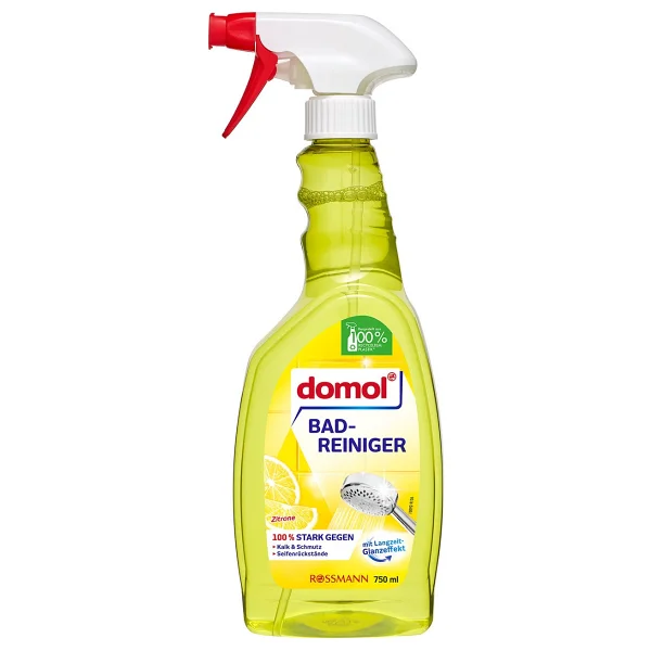 Domol Limon 750 Ml Kireç Ve Kir Çözücü Banyo Spreyi - Görsel 3