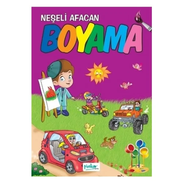 Neşeli Afacan Boyama - Kolektif - Görsel 2
