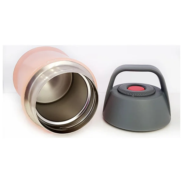 Miyou 304 Çelik 450 Ml Bebek Mama Saklama Termosu - Pembe - Görsel 3