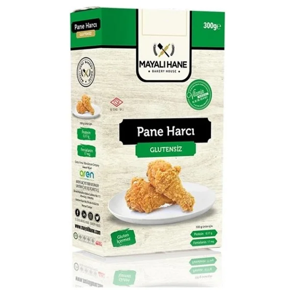 Mayalı Hane Glutensiz Pane Harcı 300 Gr - Görsel 2