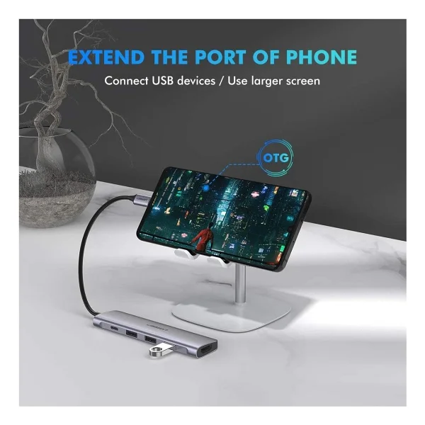 Ugreen Type-C USB Çoklayıcı Ve Hdmı Dönüştürücü Adaptör - Görsel 4
