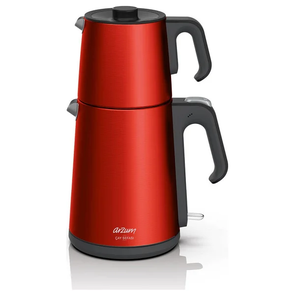 Arzum Ar3080 Çay Sefası Nar 1650 W Çelik Çay Makinesi - Görsel 9