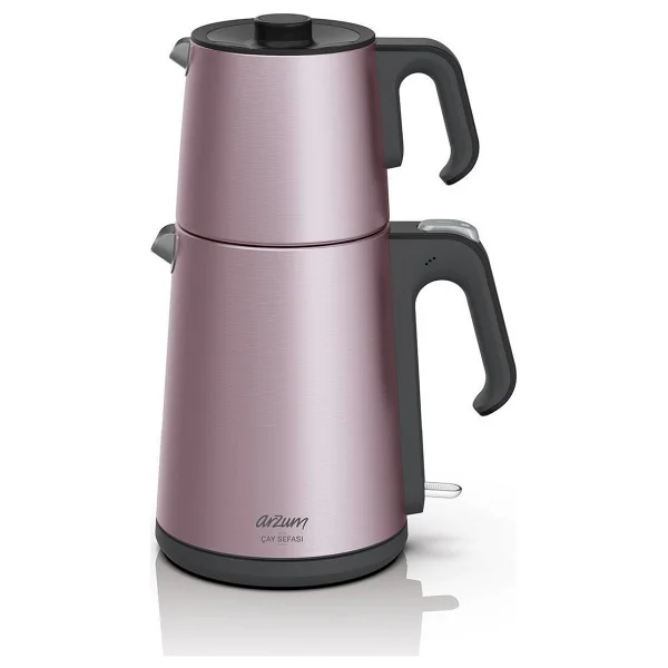 Arzum Ar3080 Çay Sefası Nar 1650 W Çelik Çay Makinesi - Görsel 8