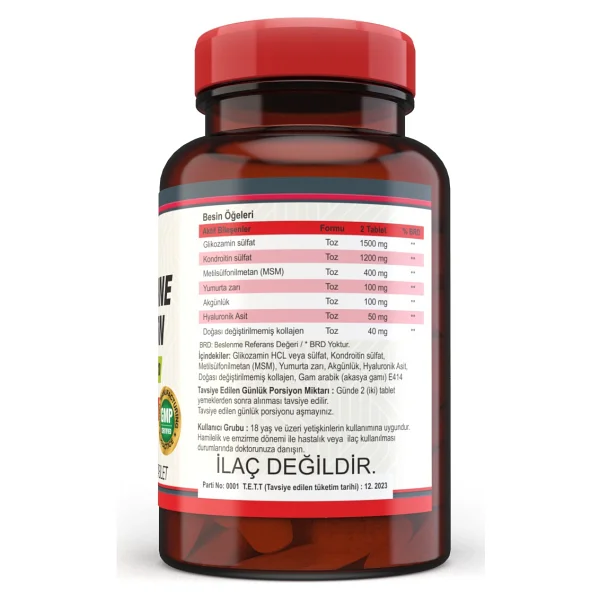Nevfix Glucosamine Chondroitin Msm 120 Tablet - Görsel 5