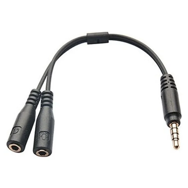 Hytech Hy-X77 0.15 M Audio Mikrofon To 3.5mm Kulaklık Çevirici - Görsel 3