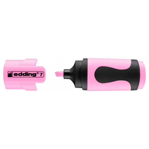 Edding 7 Mini Pastel Mavi Fosforlu Kalem - Görsel 5