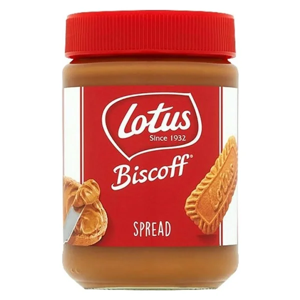 Lotus Biscoff Karamelize Bisküvi Ezmesi 400 G - Belçika Üretimi, Palm Yağsız, Protein Kaynaklı Sağlıklı Atıştırmalık - 400 Gr - Görsel 3