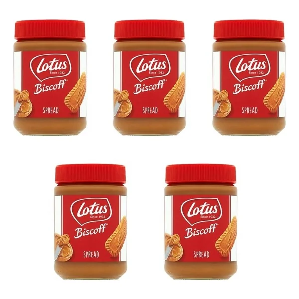 Lotus Biscoff Karamelize Bisküvi Ezmesi 400 G - Belçika Üretimi, Palm Yağsız, Protein Kaynaklı Sağlıklı Atıştırmalık - 400 Gr - Görsel 4