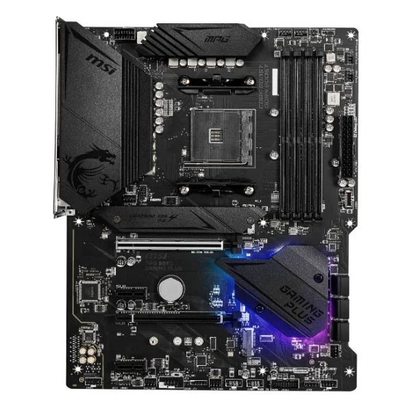 Msı Mpg B550 Gaming Plus AMD Am4 DDR4 Atx Anakart - Görsel 2