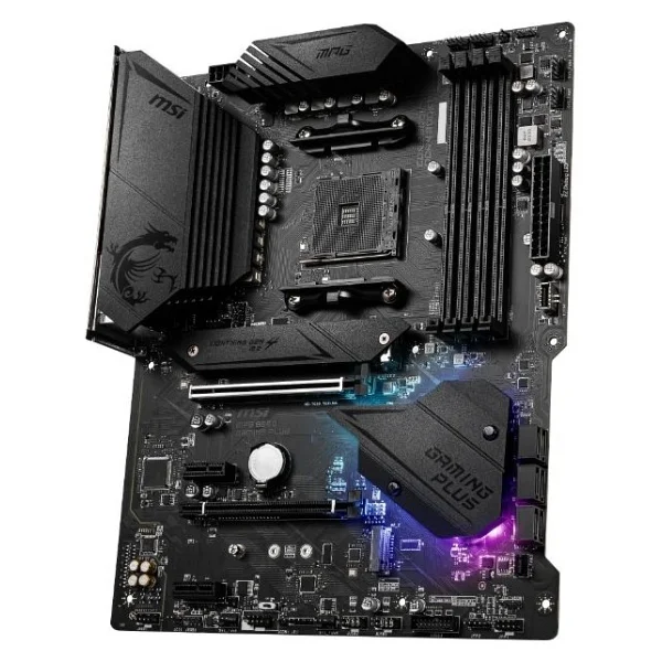 Msı Mpg B550 Gaming Plus AMD Am4 DDR4 Atx Anakart - Görsel 3