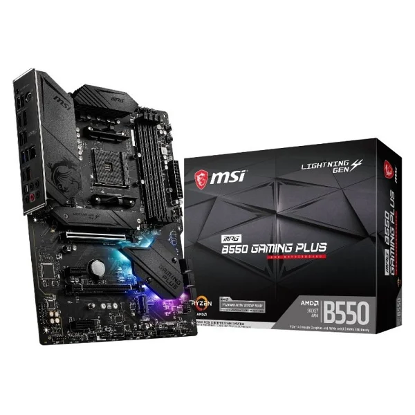 Msı Mpg B550 Gaming Plus AMD Am4 DDR4 Atx Anakart - Görsel 4