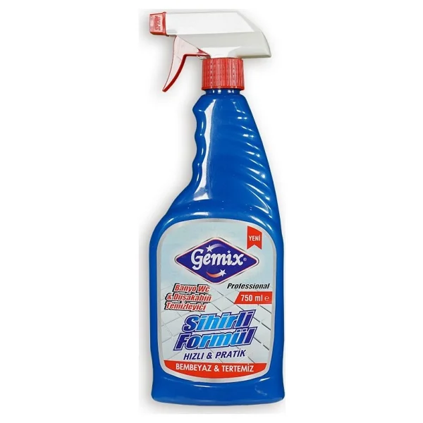 Gemix Sihirli Formül 750 Ml Banyo Tuvalet Duşa Kabin Temizleyicisi - Görsel 2