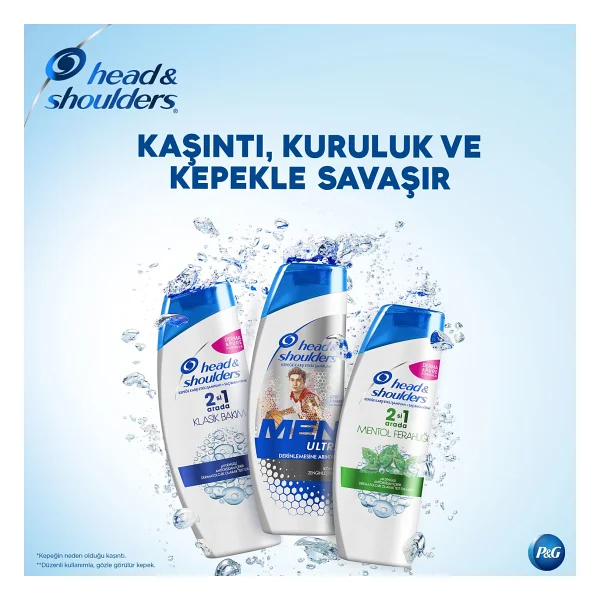 Head & Shoulders Erkekler İçin 2'si 1 Arada 250 Ml Saç Dökümesine Karşı Kepek Şampuanı - Görsel 7