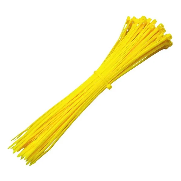 Gwest Sarı Kablo Bağı Plastik Cırt Kelepçe 3.6x150mm 100 Adet Sarı 3.6x150 Mm - 3,6 X 150 Mm - Görsel 5