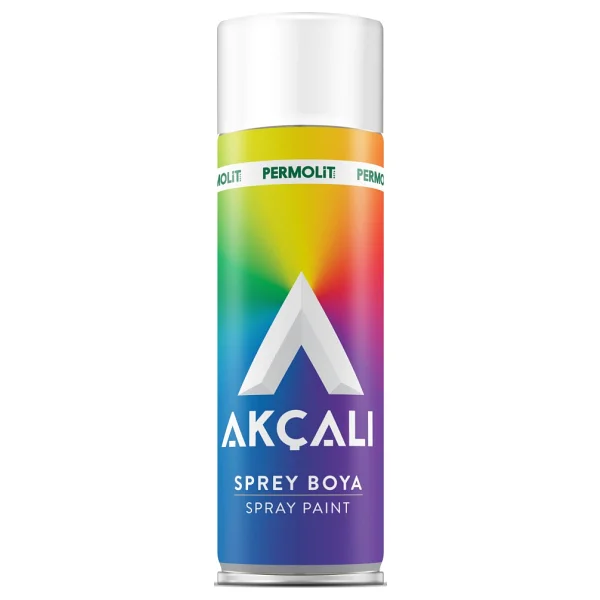 Akçalı 501 400 Ml Mat Beyaz Sprey Boya - Görsel 9