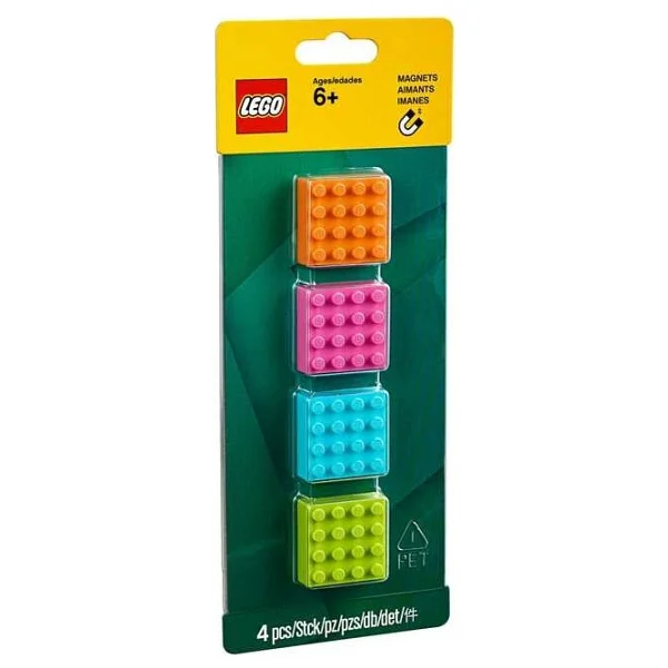 Lego Magnet 853900 4 4x4 Magnets - Görsel 2