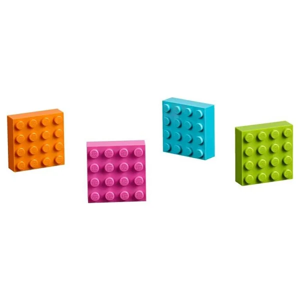 Lego Magnet 853900 4 4x4 Magnets - Görsel 3