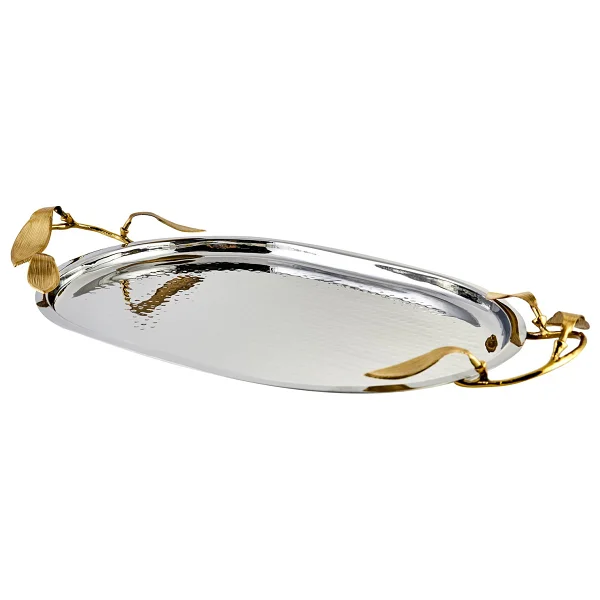 Jumbo Leaf 52 Cm Oval Tepsi - Görsel 2