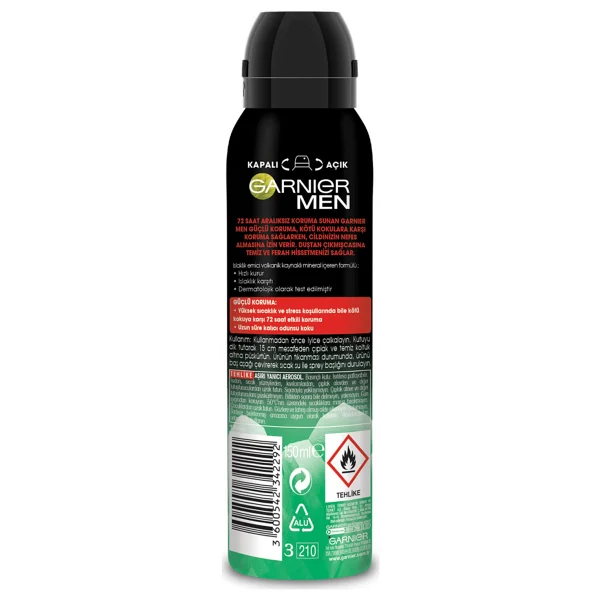 Garnier Men Güçlü Koruma 150 Ml Erkek Deodorant - Görsel 3