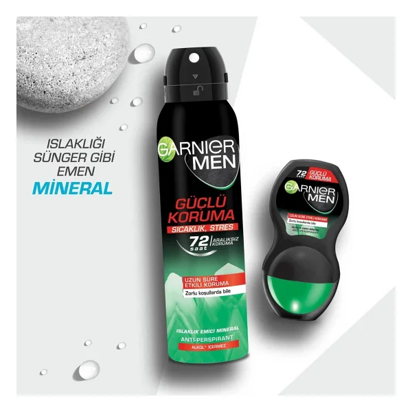 Garnier Men Güçlü Koruma 150 Ml Erkek Deodorant - Görsel 4