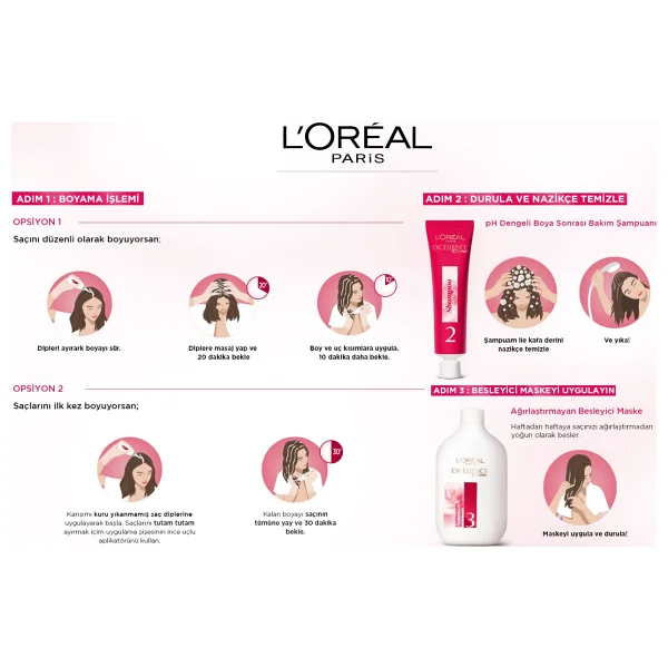 L'oreal Paris Excellence Intense 6.66 Yoğun Kızıl Saç Boyası - Görsel 6