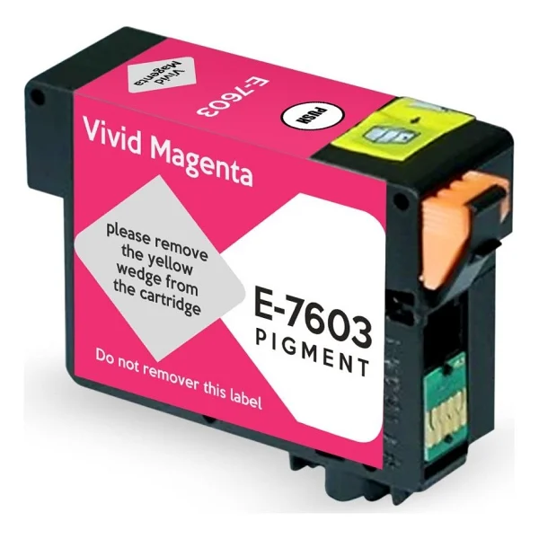 Epson T7603-C13T76034010 Kırmızı Uyumlu Photoink Kartuş -Epson SureColor SC-P600 - Görsel 2
