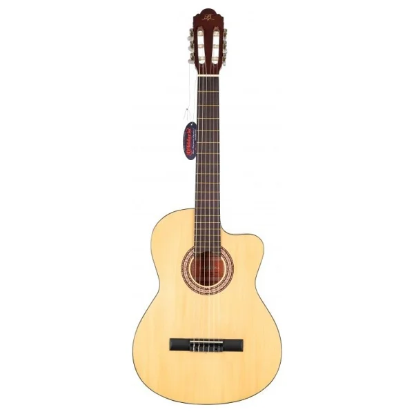 Barcelona Lc 3900 Cnl Cutaway Natural Klasik Gitar - Görsel 4