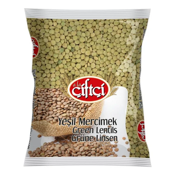 Ala Çiftçi Yeşil Mercimek 1 Kg - Görsel 2