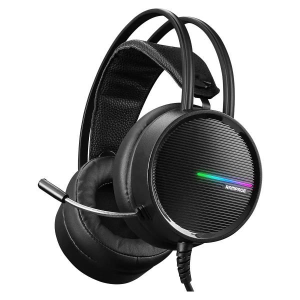 Rampage Cashe Rm-K3 7.1 USB Kablolu Kulak Üstü Oyuncu Kulaklığı - Görsel 9