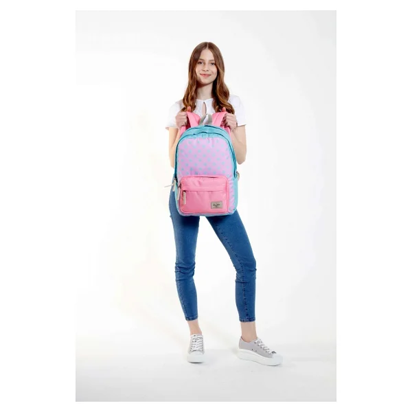 Kaukko K1370 3 Colors Cat Okul Sırt Çantası - Görsel 4