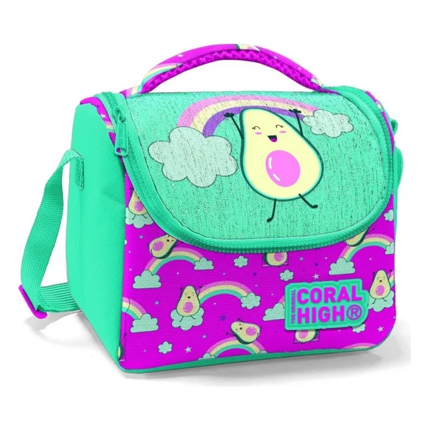 Coral High 11856 Unicorn Desenli Termoslu Beslenme Çantası - Görsel 6