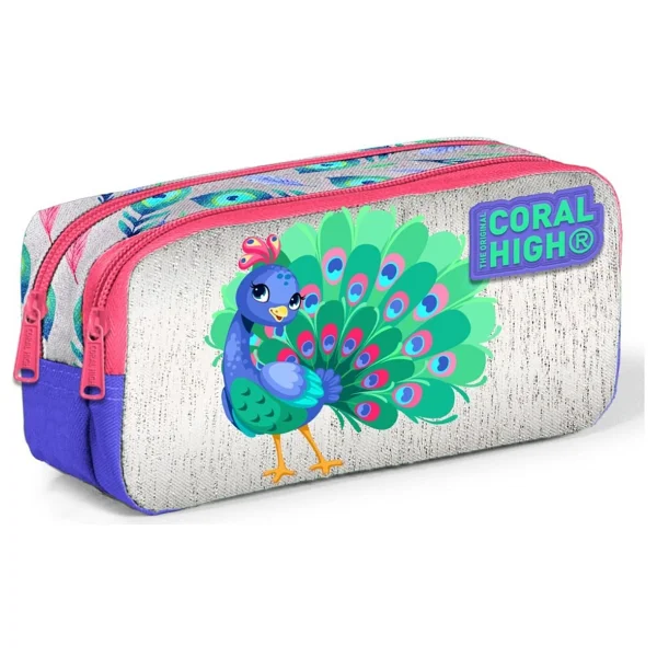 Coral High 12064 K-Pop Desenli 2 Bölmeli Kalemlik - Görsel 7