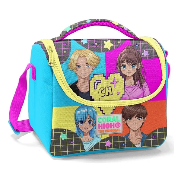 Coral High 11735 Anime Desenli Termoslu Beslenme Çantası - Görsel 7