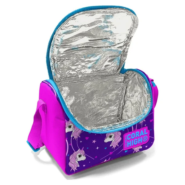 Coral High 11856 Unicorn Desenli Termoslu Beslenme Çantası - Görsel 2