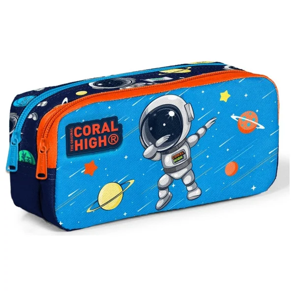 Coral High 22162 Gemi Desenli 2 Bölmeli Kalemlik - Görsel 5