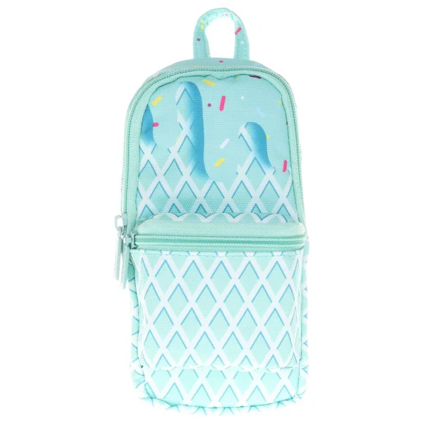 Kaukko K2449 Layer Junior Bag Mint Ice Cream Desenli Kalemlik - Görsel 2