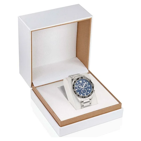 Versace Greca Dome Chrono Vrscve6k00323 Erkek Kol Saati - Görsel 7