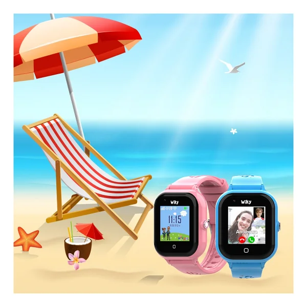 Wiky Watch 4s Pembe Akıllı Çocuk Saati - Görsel 8