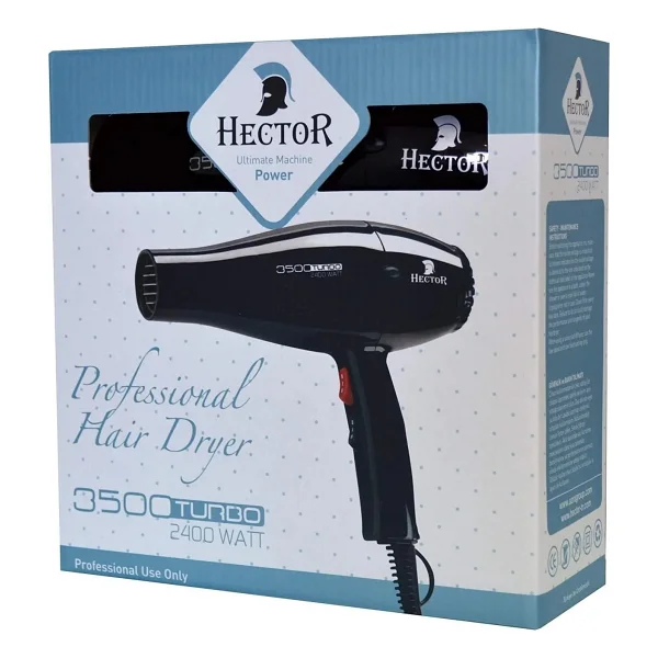 Hector 3500 Turbo Siyah 2400 W Saç Kurutma Makinesi - Görsel 4