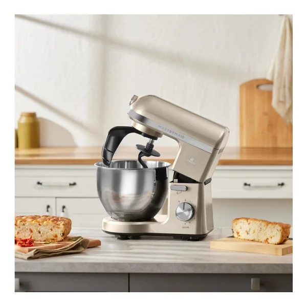 Karaca Mastermaid Chef Pro Çift Kollu 1500 W 5 Lt Iconic Beige Mutfak Şefi - Görsel 4