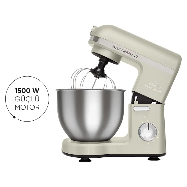 Karaca Mastermaid Chef 1500 W 5 Lt Gri Stand Mikser - Görsel 9