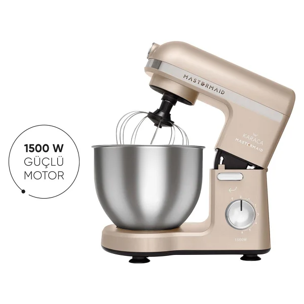Karaca Mastermaid Chef 1500 W 5 Lt Gri Stand Mikser - Görsel 8